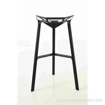 Muebles de exterior taburete de aluminio silla de jardín de restaurantes